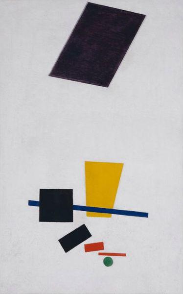 Kazimir Malevich Painterly Realism of a Football Player--Color Masses in the 4th Dimension, oil on canvas painting by Kazimir Malevich, 1915, Art Institute of Chicago oil painting image